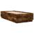 Cadru de pat cu LED, stejar fumuriu, 90x190 cm, lemn prelucrat GartenMobel Dekor