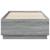 Cadru de pat cu LED, gri sonoma, 90x190 cm, lemn prelucrat GartenMobel Dekor