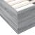 Cadru de pat cu LED, gri sonoma, 90x190 cm, lemn prelucrat GartenMobel Dekor