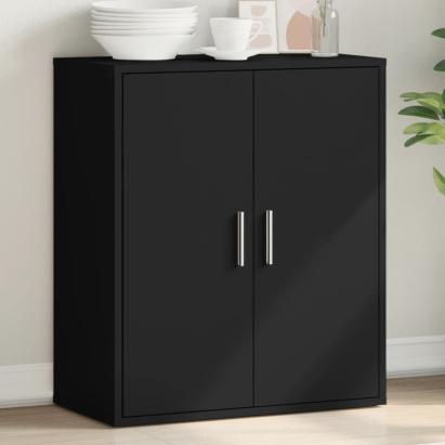 Servantă, negru, 79x38x80 cm, lemn prelucrat GartenMobel Dekor