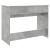 Masă de toaletă cu oglindă, gri beton, 100x45x76 cm GartenMobel Dekor