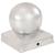 Capace stâlpi tip glob, 6 buc., 91 x 91 mm, metal galvanizat GartenMobel Dekor