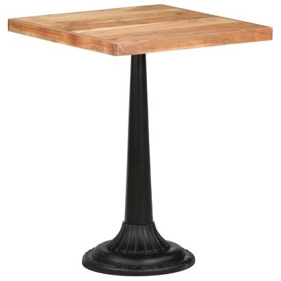 Masă de bistro, 60 x 60 x 76 cm, lemn masiv de acacia GartenMobel Dekor