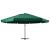 Umbrelă de soare de exterior, stâlp aluminiu, verde, 600 cm  GartenMobel Dekor