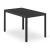 Masa pentru sufragerie/living, Artool, pal, metal, negru, 120x60x75 cm GartenVIP DiyLine