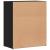 Dulapuri, 2 buc., negru, 60x31x70 cm, lemn prelucrat GartenMobel Dekor