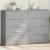 Dulapuri, 2 buc., gri beton, 60x31x84 cm, lemn prelucrat GartenMobel Dekor