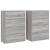 Dulapuri, 2 buc., gri sonoma, 60x31x84 cm, lemn prelucrat GartenMobel Dekor