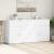 Dulapuri, alb, 2 buc., 79x38x80 cm, lemn prelucrat GartenMobel Dekor