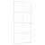 Ușă de interior alb 93x201,5 cm sticlă securiz. / aluminiu slim GartenMobel Dekor