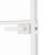 Ușă de interior alb 93x201,5 cm sticlă securiz. / aluminiu slim GartenMobel Dekor