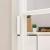 Ușă de interior alb 93x201,5 cm sticlă securiz. / aluminiu slim GartenMobel Dekor