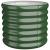 Jardinieră grădină verde 40x40x36 cm oțel vopsit electrostatic GartenMobel Dekor