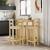 Set mobilier de bar, 5 piese, lemn masiv de pin GartenMobel Dekor