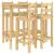 Set mobilier de bar, 5 piese, lemn masiv de pin GartenMobel Dekor