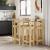 Set mobilier de bar, 5 piese, lemn masiv de pin GartenMobel Dekor