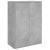 Dulapuri, 2 buc., gri beton, 60x31x84 cm, lemn prelucrat GartenMobel Dekor