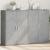 Dulapuri, 2 buc., gri beton, 60x31x84 cm, lemn prelucrat GartenMobel Dekor
