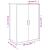 Dulapuri, 2 buc., gri beton, 60x31x84 cm, lemn prelucrat GartenMobel Dekor