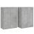 Dulapuri, 2 buc., gri beton, 60x31x84 cm, lemn prelucrat GartenMobel Dekor
