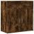 Dulapuri, 2 buc., stejar fumuriu, 79x38x80 cm, lemn prelucrat GartenMobel Dekor
