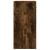 Dulapuri, 2 buc., stejar fumuriu, 79x38x80 cm, lemn prelucrat GartenMobel Dekor