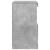 Servantă cu lumini LED, gri beton, 41x37x67 cm GartenMobel Dekor