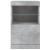 Servantă cu lumini LED, gri beton, 41x37x67 cm GartenMobel Dekor