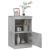 Servantă cu lumini LED, gri beton, 41x37x67 cm GartenMobel Dekor