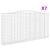 Coșuri gabion arcuite, 7 buc 400x50x200/220 cm, fier galvanizat GartenMobel Dekor