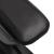 Cotieră auto, negru, 12x29x(32-46) cm ABS GartenMobel Dekor
