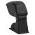 Cotieră auto, negru, 12x29x(32-46) cm ABS GartenMobel Dekor