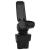 Cotieră auto, negru, 17x32x(35,5-52) cm ABS GartenMobel Dekor