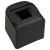 Cotieră auto, negru, 12x34x(35-47) cm ABS GartenMobel Dekor