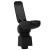 Cotieră auto, negru, 12x34x(35-47) cm ABS GartenMobel Dekor