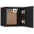 Set dulap TV, 6 piese, negru, lemn prelucrat GartenMobel Dekor