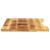 Blat birou cu decupaj curbat 90x60x2,5 cm lemn masiv mango brut GartenMobel Dekor