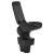 Cotieră auto, negru, 12x36x(33,5-48) cm ABS GartenMobel Dekor