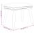 Taburet, crem alb, 45x29,5x35 cm, catifea GartenMobel Dekor