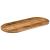 Blat de masă oval, 80x40x2,5 cm, lemn masiv mango brut GartenMobel Dekor