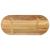 Blat de masă oval, 80x40x2,5 cm, lemn masiv mango brut GartenMobel Dekor