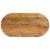 Blat de masă oval, 90x40x2,5 cm, lemn masiv de mango GartenMobel Dekor