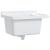Chiuvetă lavoar pentru montare pe perete alb 50x35x24 cm rășină GartenMobel Dekor