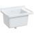 Chiuvetă lavoar pentru montare pe perete alb 50x35x24 cm rășină GartenMobel Dekor