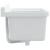 Chiuvetă lavoar pentru montare pe perete alb 50x35x24 cm rășină GartenMobel Dekor
