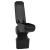 Cotieră auto, negru, 14,5x31,5x(30-48) cm ABS GartenMobel Dekor