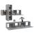 Set comode TV, 7 piese, gri sonoma, lemn compozit GartenMobel Dekor