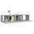 Set dulapuri TV, 2 piese, gri sonoma, lemn prelucrat GartenMobel Dekor
