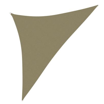 Parasolar, bej, 4x4x5,8 m, țesătură oxford, triunghiular GartenMobel Dekor