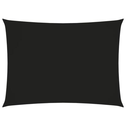 Parasolar, negru, 2,5x4 m, țesătură oxford, dreptunghiular GartenMobel Dekor